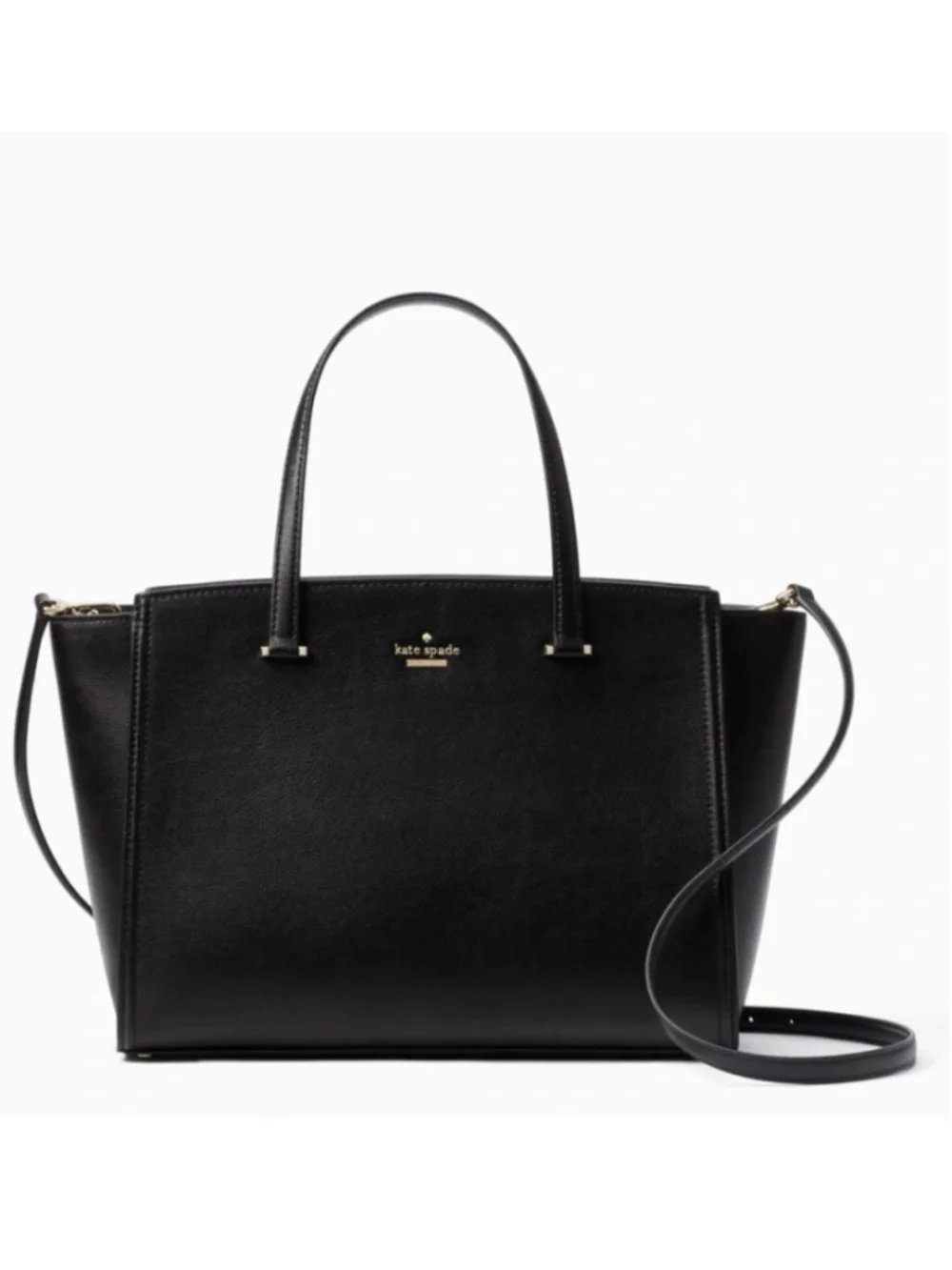 Kate Spade Grealdine Patterson Drive Shoulder Crossbody Large Purse Bag Black